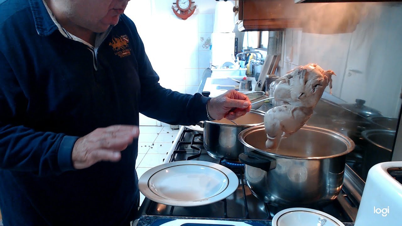 Traditional Cyprus Trahanas soup, Chef Andros @ home.