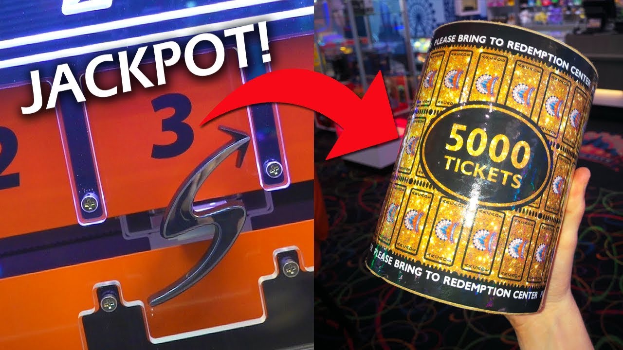THE BIGGEST ARCADE JACKPOT I HAVE EVER WON!