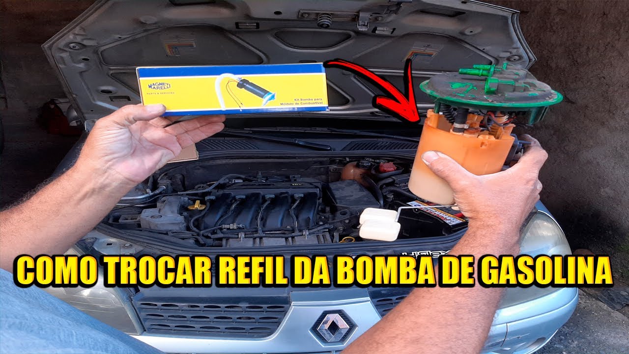 Como Trocar Refil da Bomba de Gasolina Clio 1.6 16v.