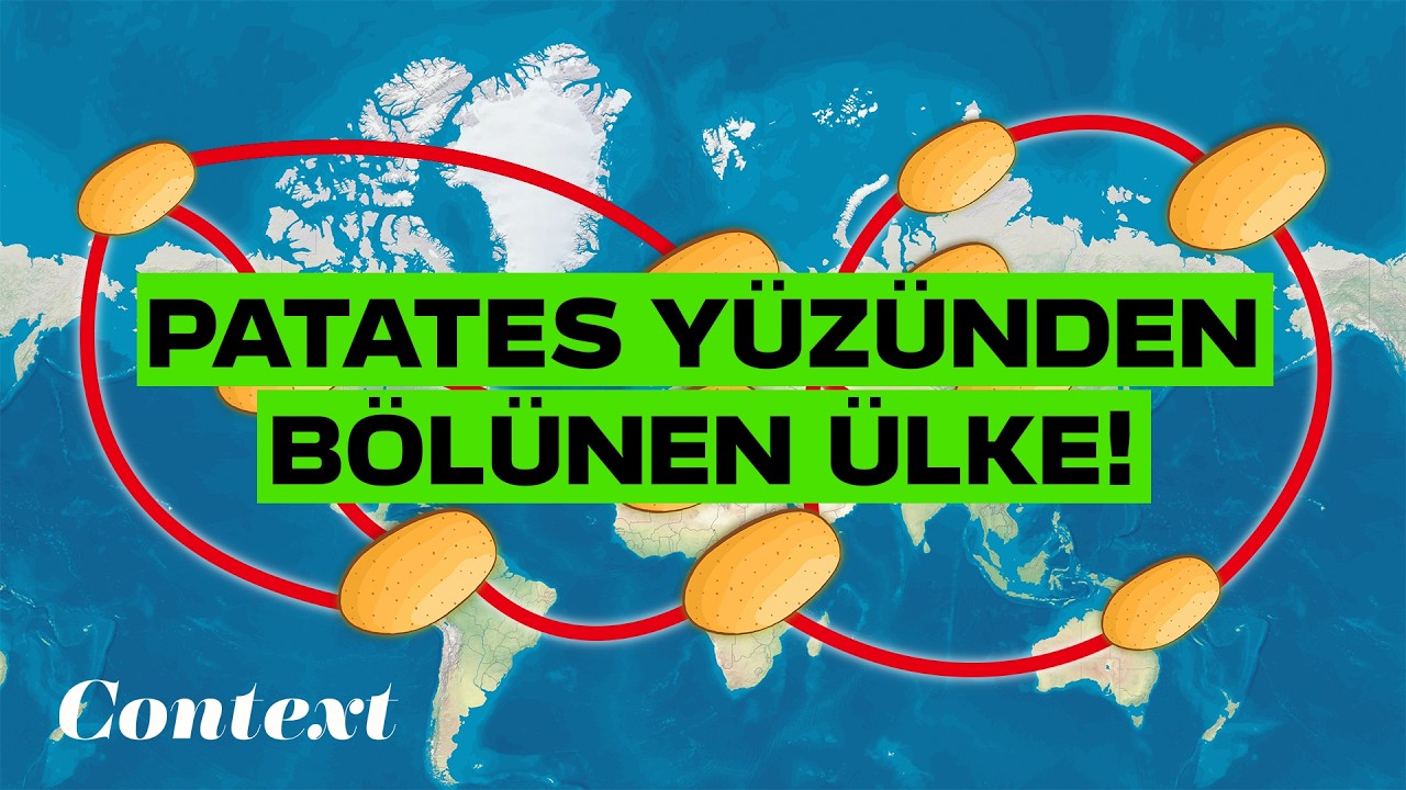 PATATES YÜZÜNDEN BÖLÜNEN ÜLKE!