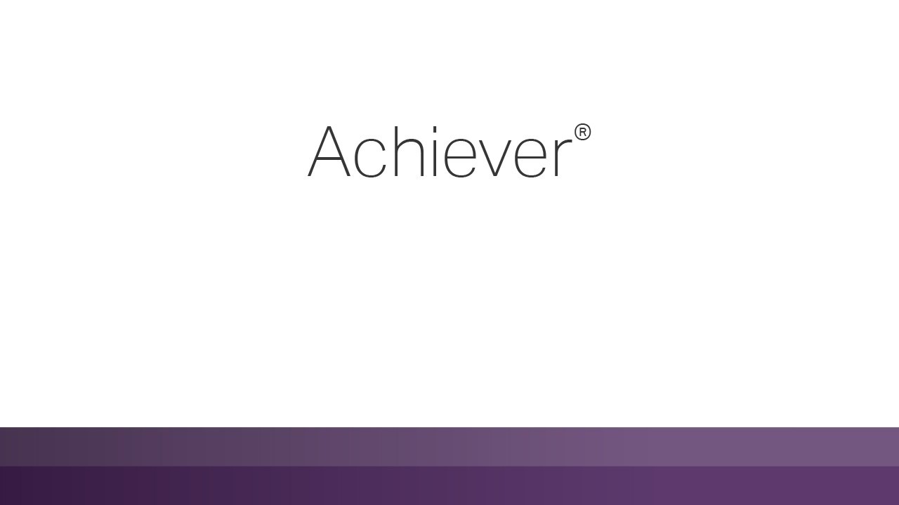 Achiever - Learn more about your innate talents from Gallup's Clifton StrengthsFinder!