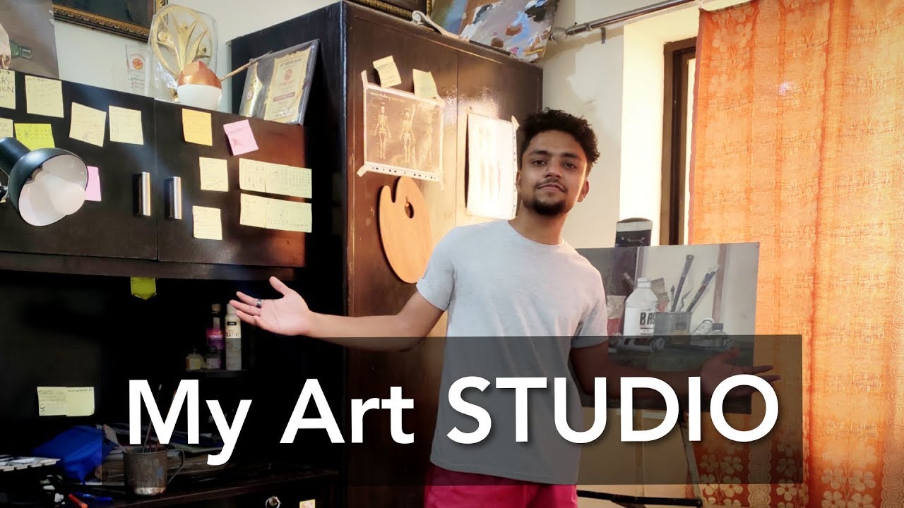 My Art studio Tour 😍 | HINDI
