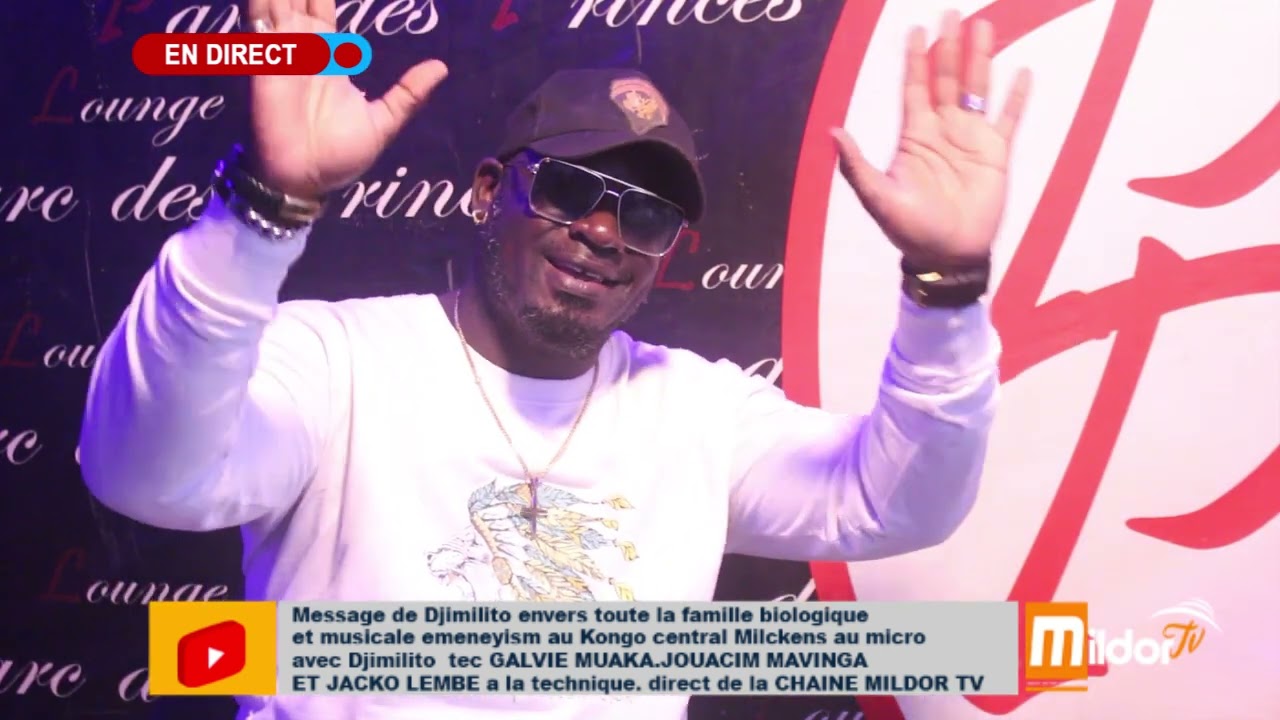 VÉRITABLE MESSAGE DE L'ARTISTE JIMILITO A TOUTE LA FAMILLE BIOLOGIQUE ET MUSICALE EMENEYISM KC