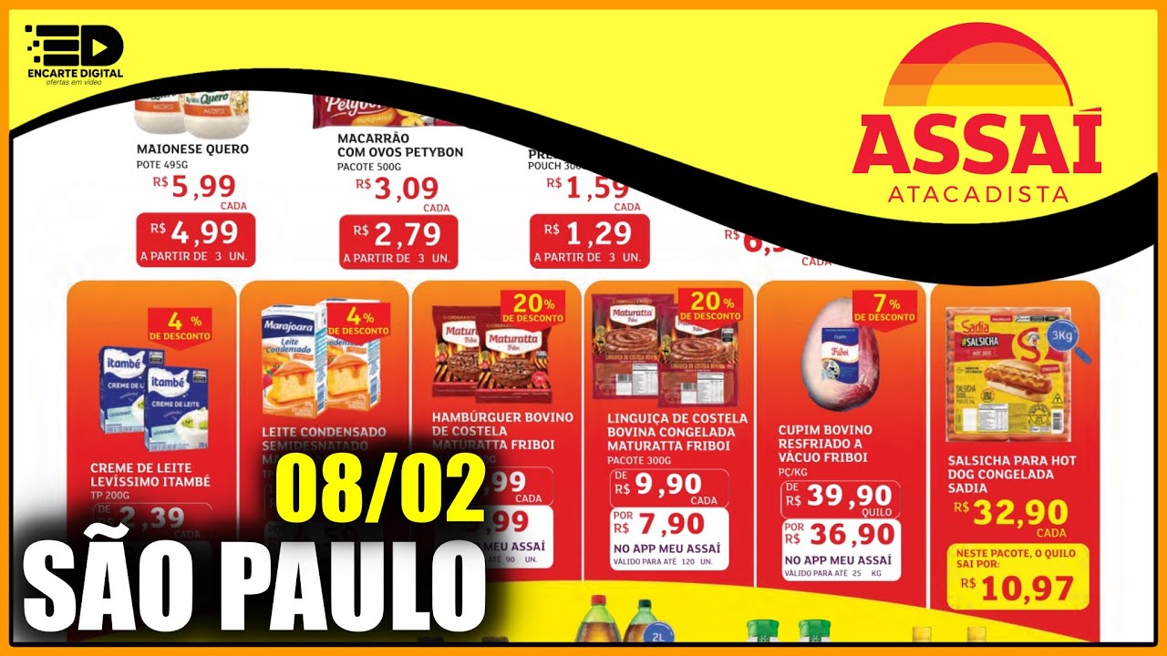 ASSAÍ ATACADISTA SP - É FESTA, É ECONOMIA, É ASSAÍ - Tudo para o seu Carnaval render mais