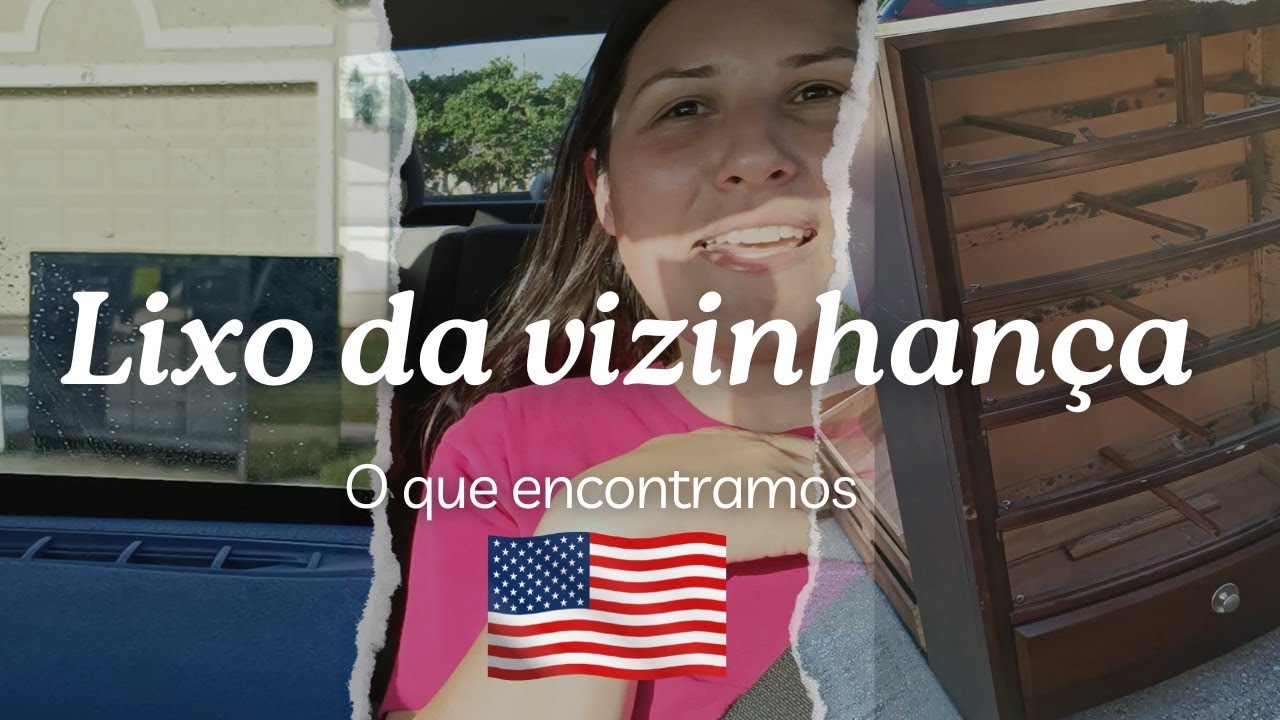 SAIMOS A PROCURA DE LIXO OU LUXO DA VIZINHANÇA NOS ESTADOS UNIDOS