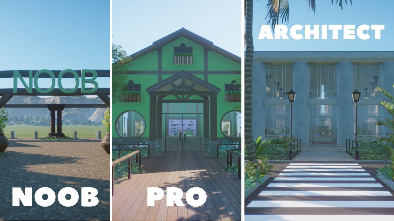 Noob vs Pro vs Architect | THE ZOO ep: 1 |