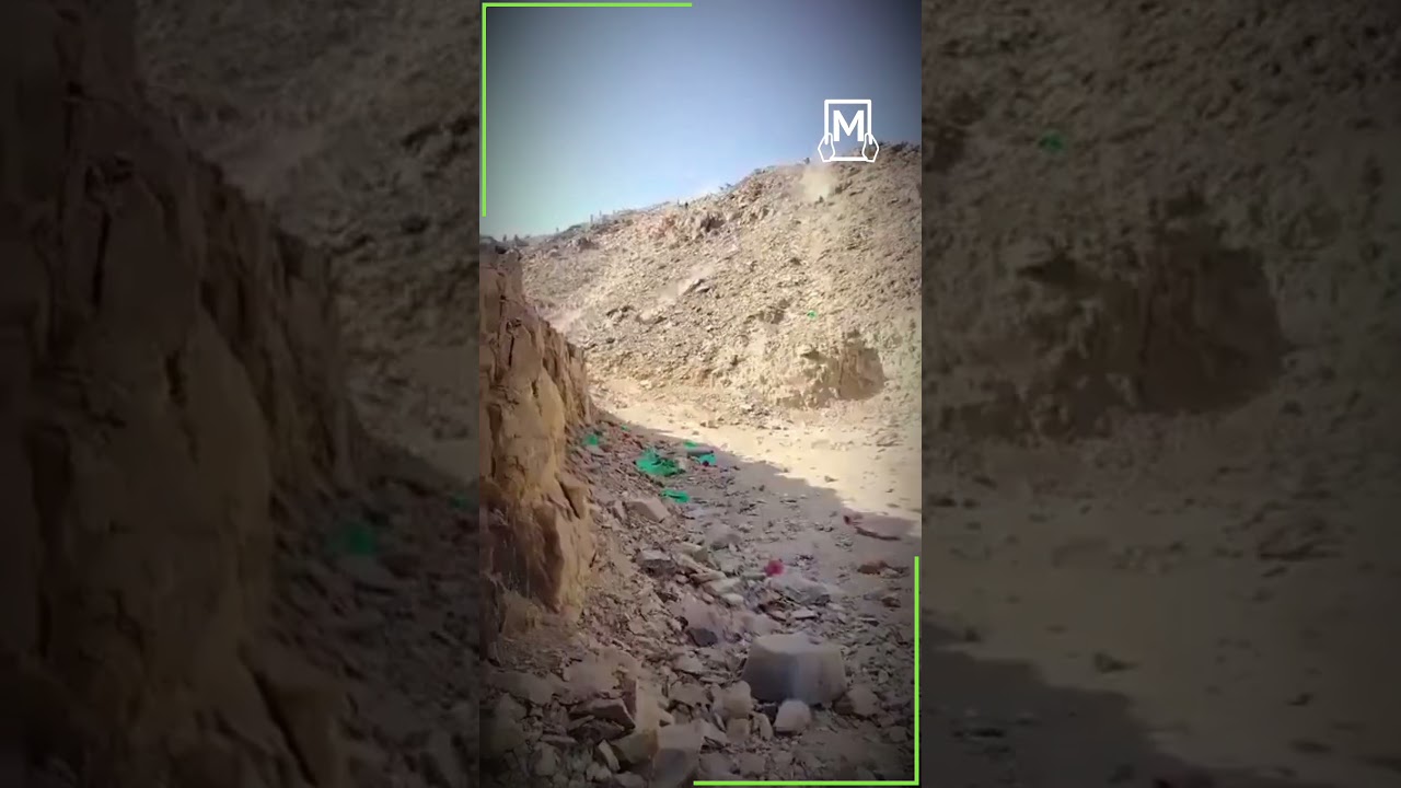 From another angle; The moment Egyptian warplanes bombed Sudanese miners