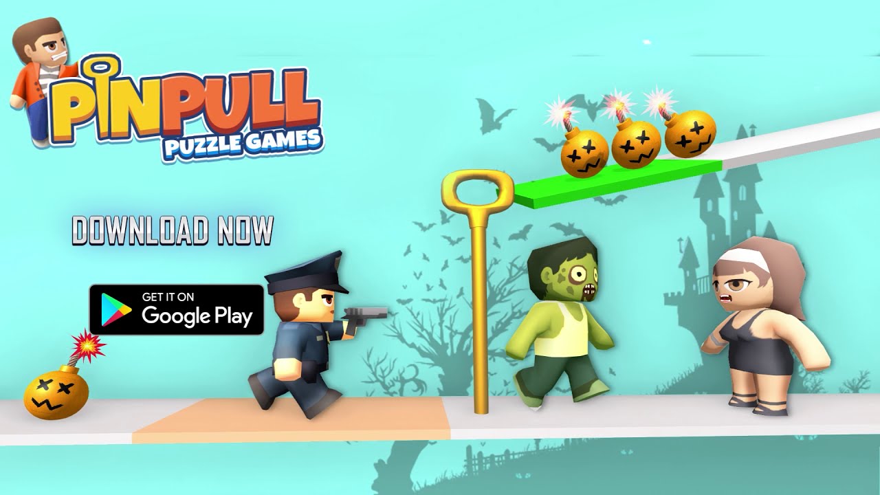 Pin pull puzzle game. Official Promo