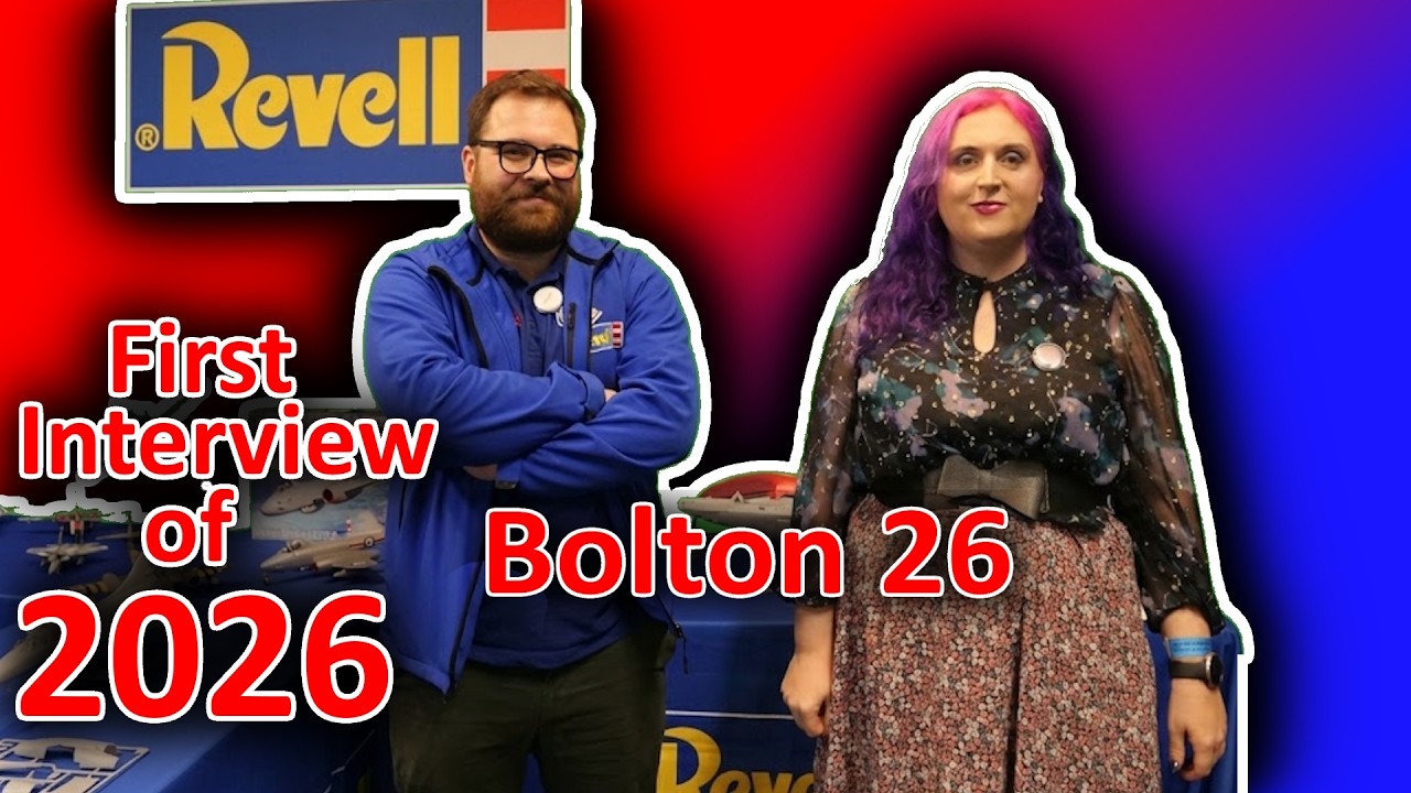 FIRST Revell Interview of 2026! 🚨 Exclusive New Kit Announcements (Bolton Model Show)