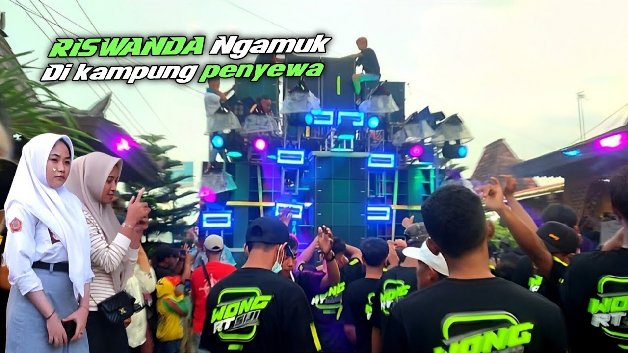 Rembang Full Horeg Rasa Malang🔥RISWANDA Kasih Faham Bass Gluduknya😱😱😱