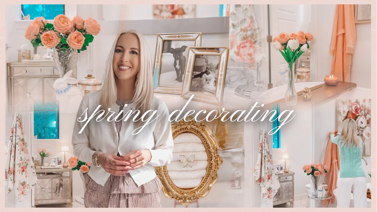How I Make My Bathroom Feel Luxury for Spring | Easy Updates That Make a Difference