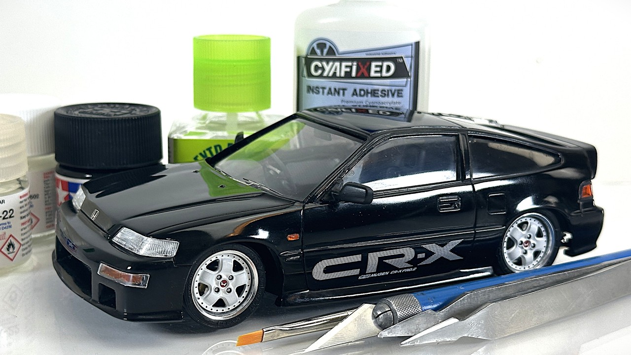 Building a Honda Mugen CRX in Miniature [FULL BULD]