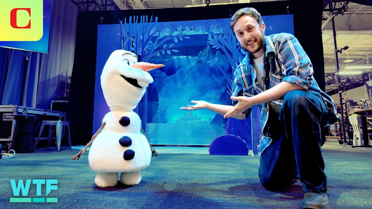 Как Disney и Nvidia воплотили Олафа в жизнь в виде робота ☃️