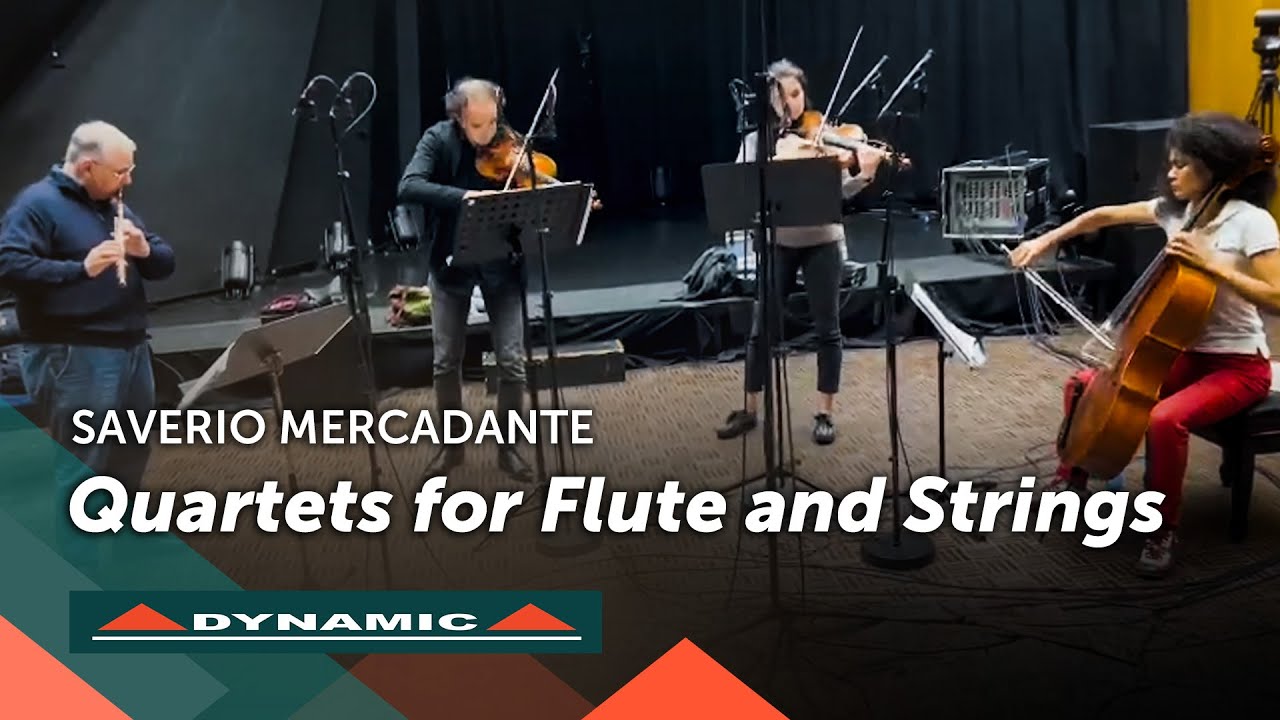 SAVERIO MERCADANTE - Quartets for Flute and Strings