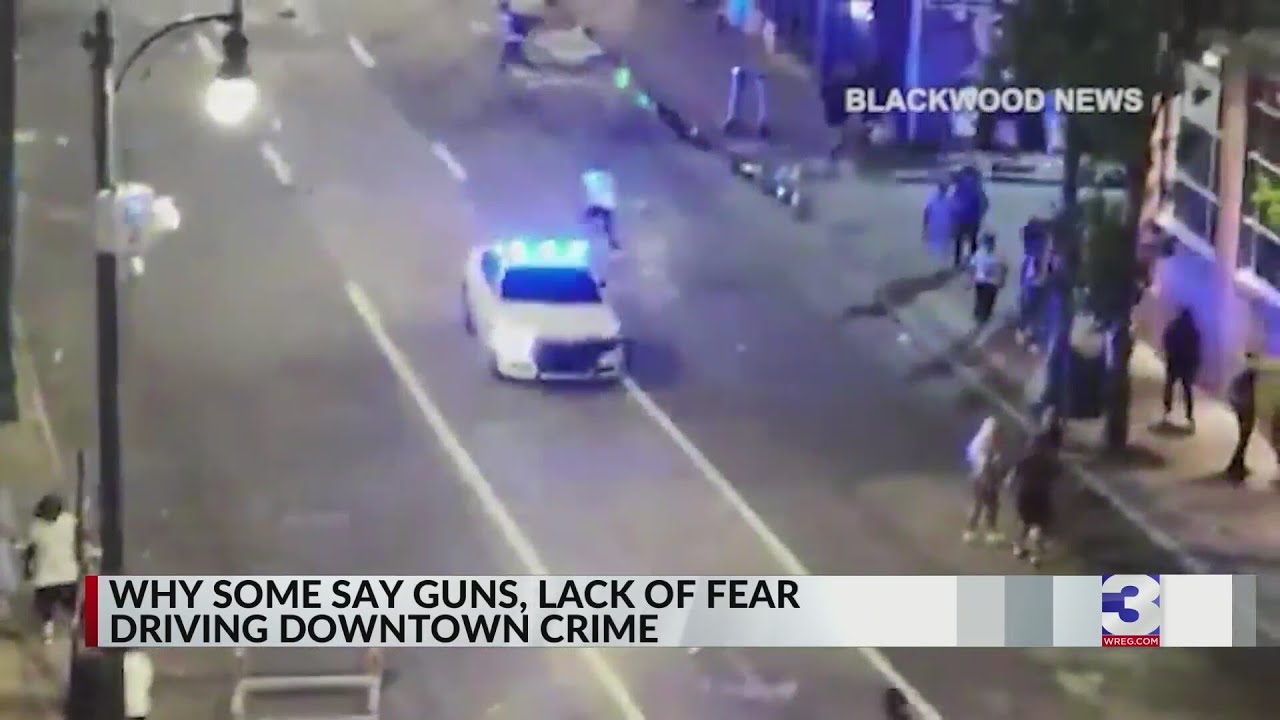 Downtown Memphis crime: Guns, lack of fear driving numbers up