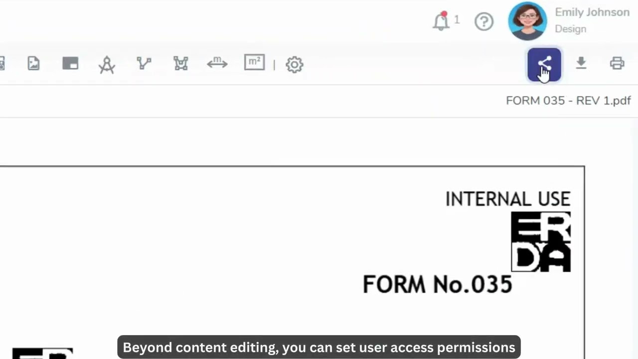 How to Edit Your PDF Before Sending for Approval in SANZE?