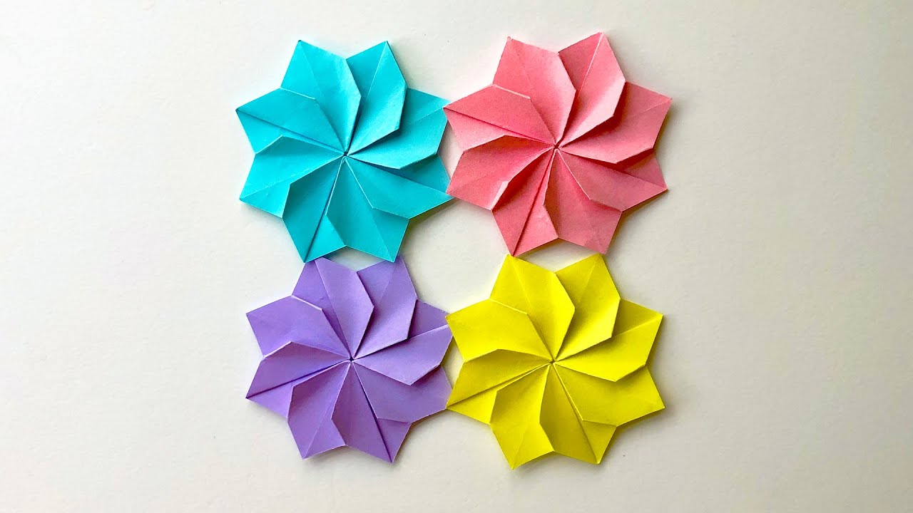 Easy Origami Flower