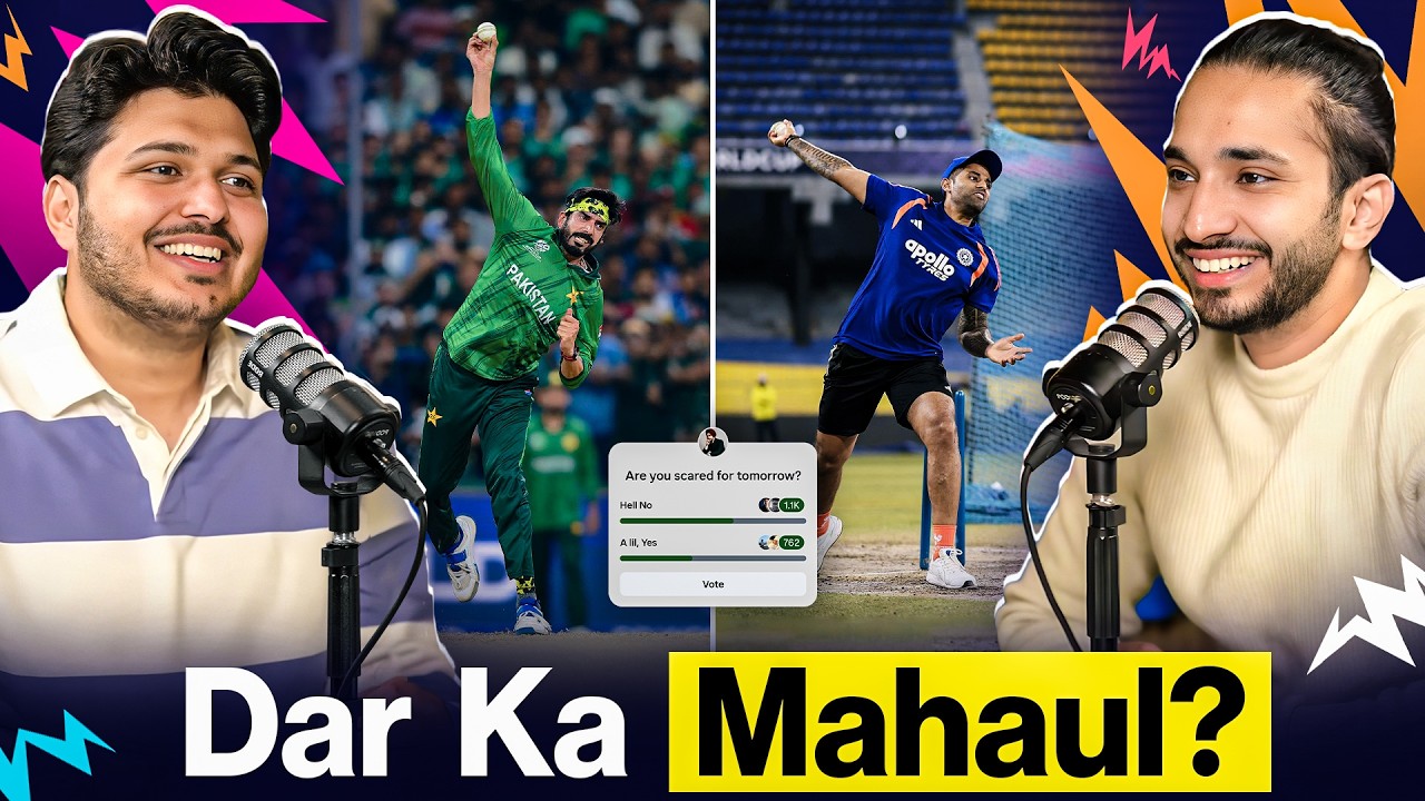 Boosebumps vs Goosebumps | Are you worried too? Ind vs pak match preview