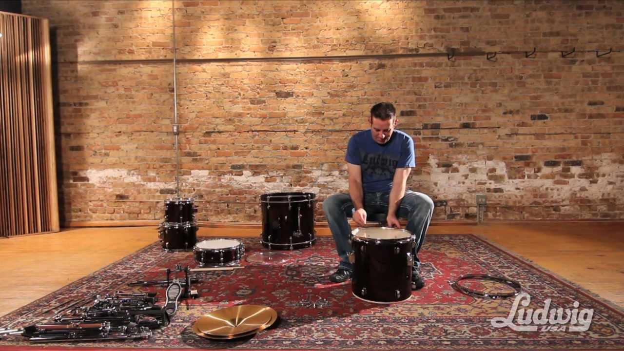 Ludwig TV Presents: Outside the Box (w/Jim Riley,) Part 1 - Setting Up Your Drums