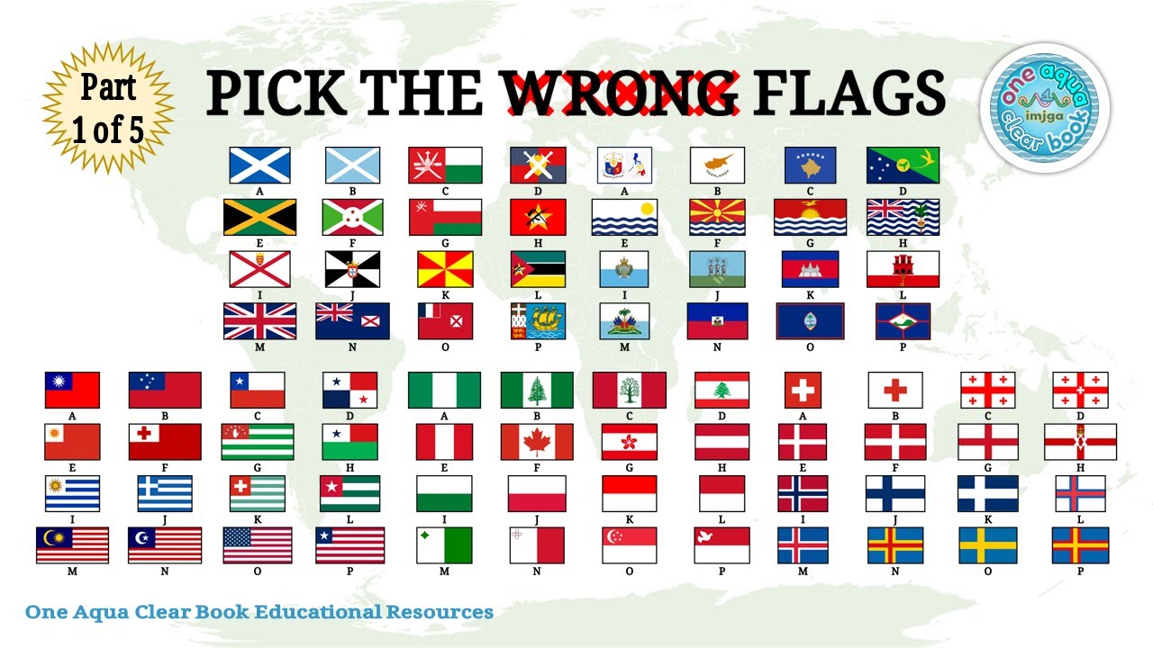 Pick the Wrong Flags | Part 1 of 5