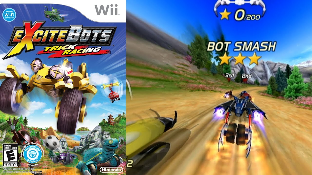 Excitebots: Trick Racing [106] Wii Longplay