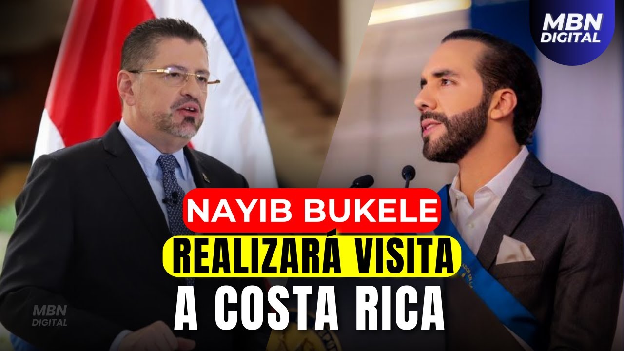 Presidente de Costa Rica Brinda Detalles sobre la Visita del Presidente Nayib Bukele