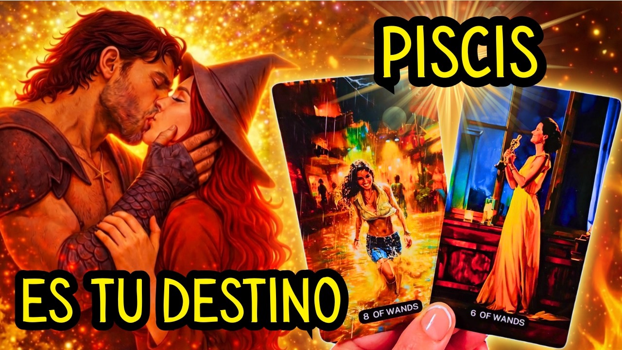 PISCIS ♓️ YA ESTÁ AQUÍ... TU ALMA GEMELA VIENE A QUEDARSE