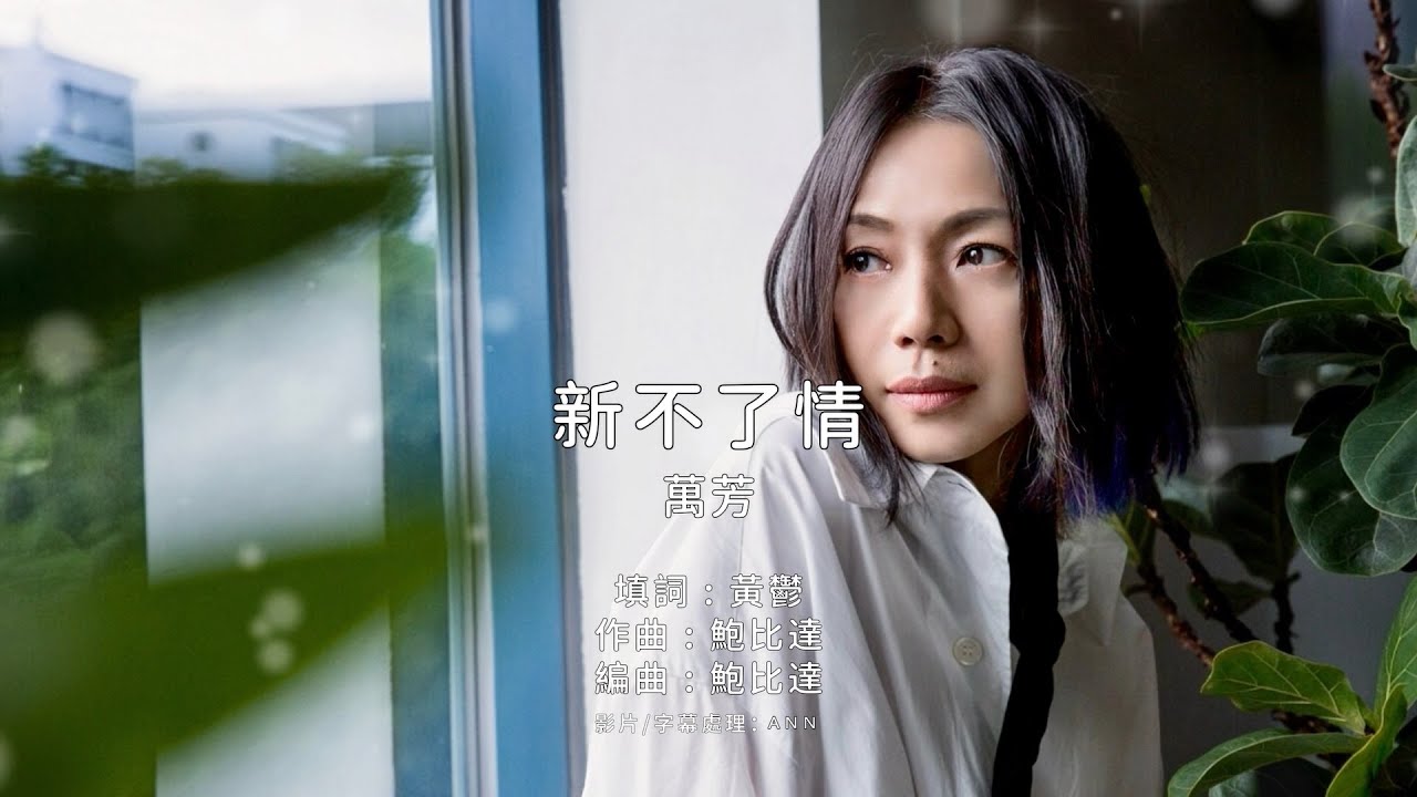 《新不了情》萬芳｜原版伴奏｜去人聲卡拉OK / KTV伴唱｜純音樂