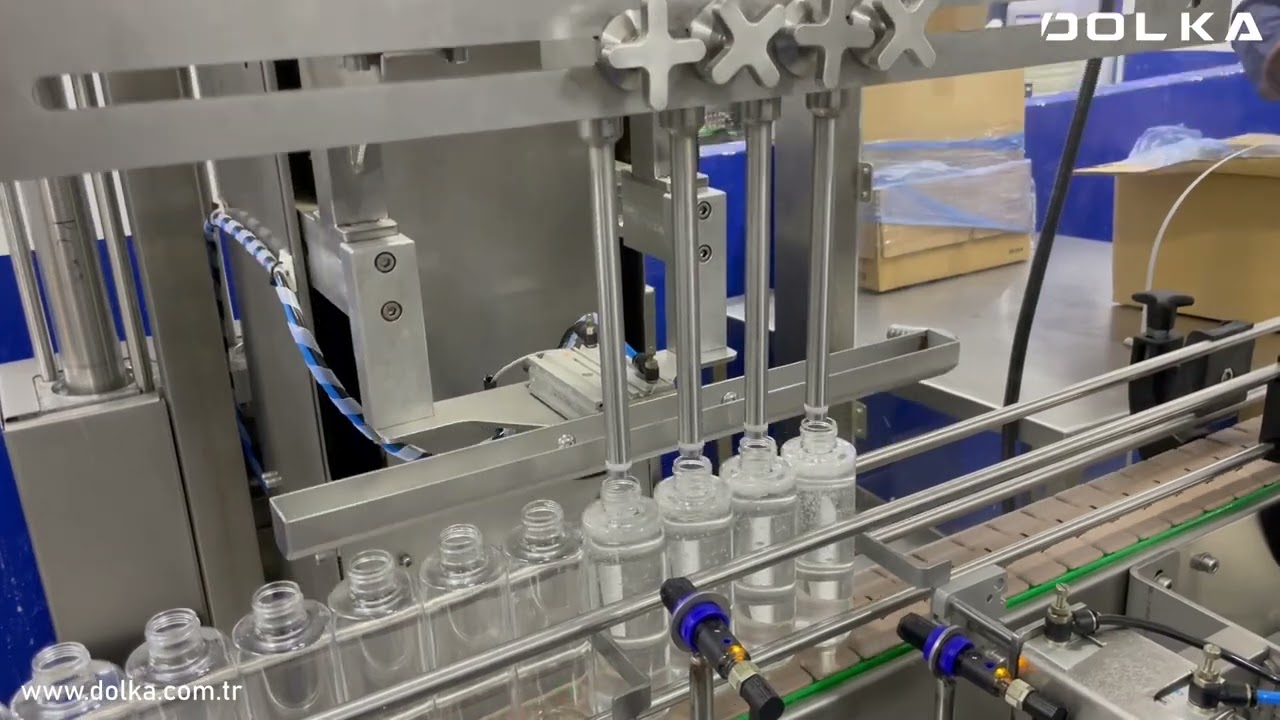 STANDARD LINE I Filling Machine-Capping Machine-Labeling Machine I Dolum-Kapatma ve Etiketleme Hattı