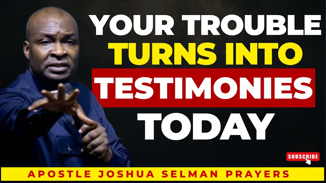 Powerful Prayer to Call Upon God in Times of Trouble | Apostle Joshua Selman
