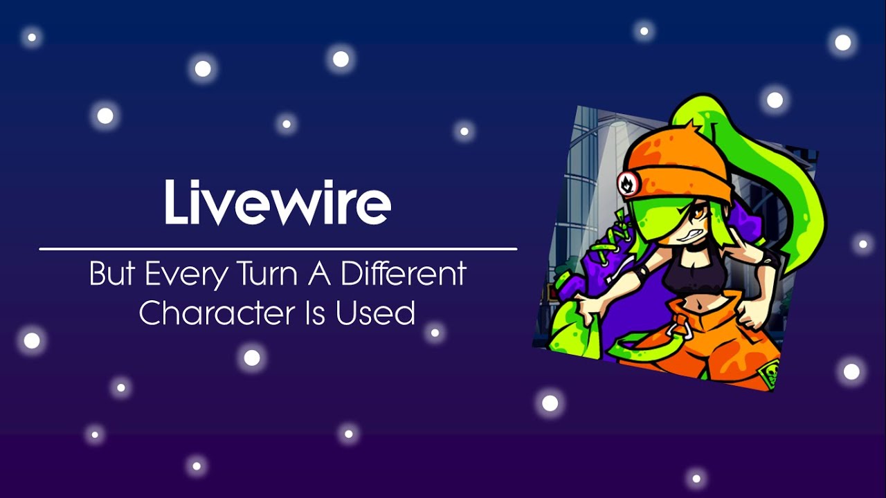 Xara's BETADCIU: Livewire but Every Turn A Different Character is Used