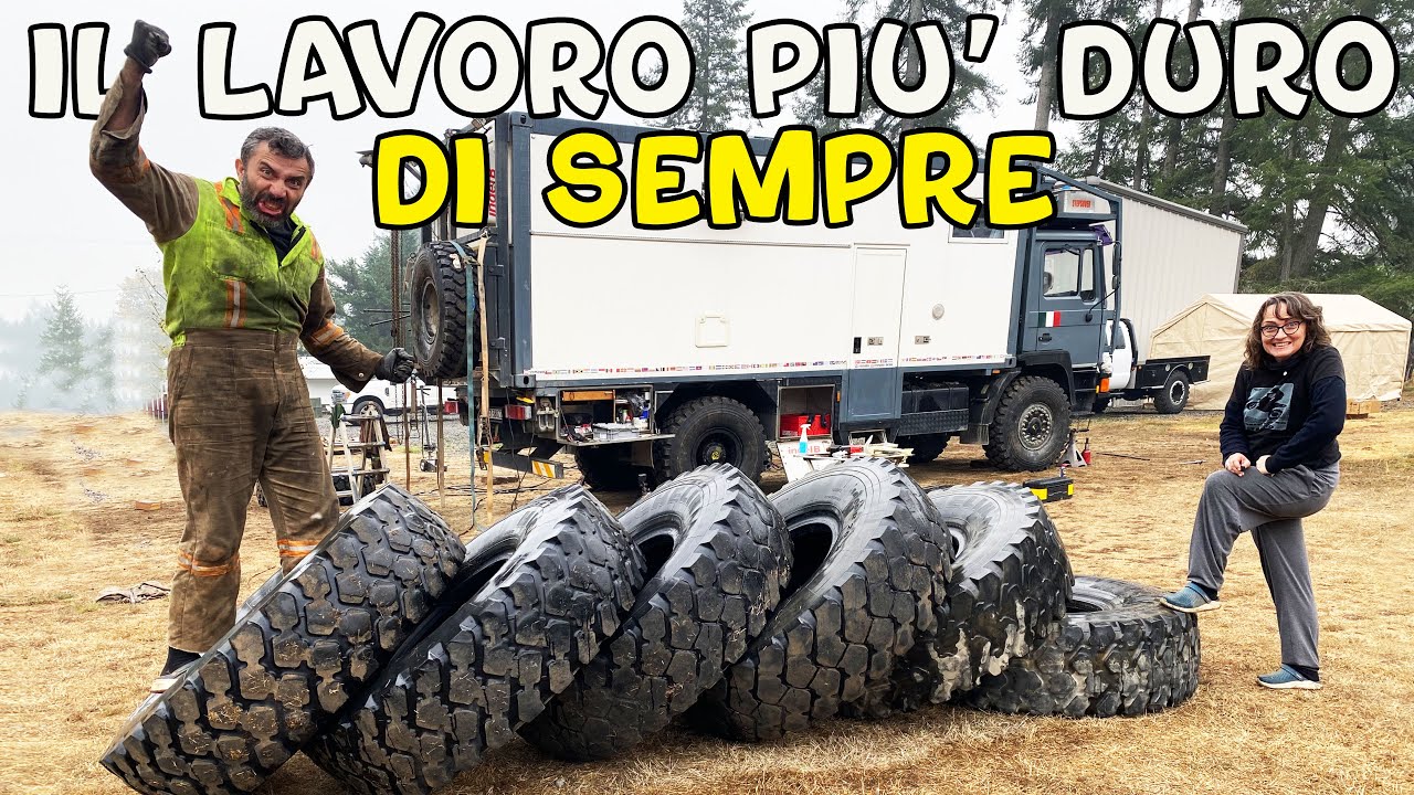 Dobbiamo FERMARCI ⚡️ TANTI LAVORI DA FARE 😵 giro del MONDO in CAMPER 4x4