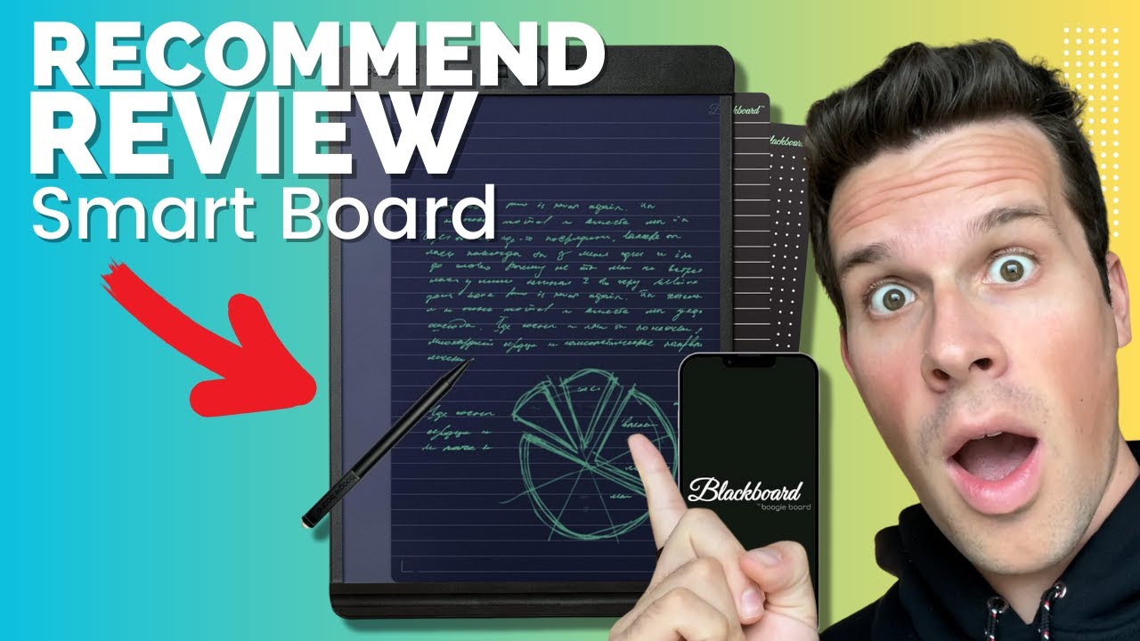Обзор многоразового блокнота Boogie Board Blackboard Smart Scan