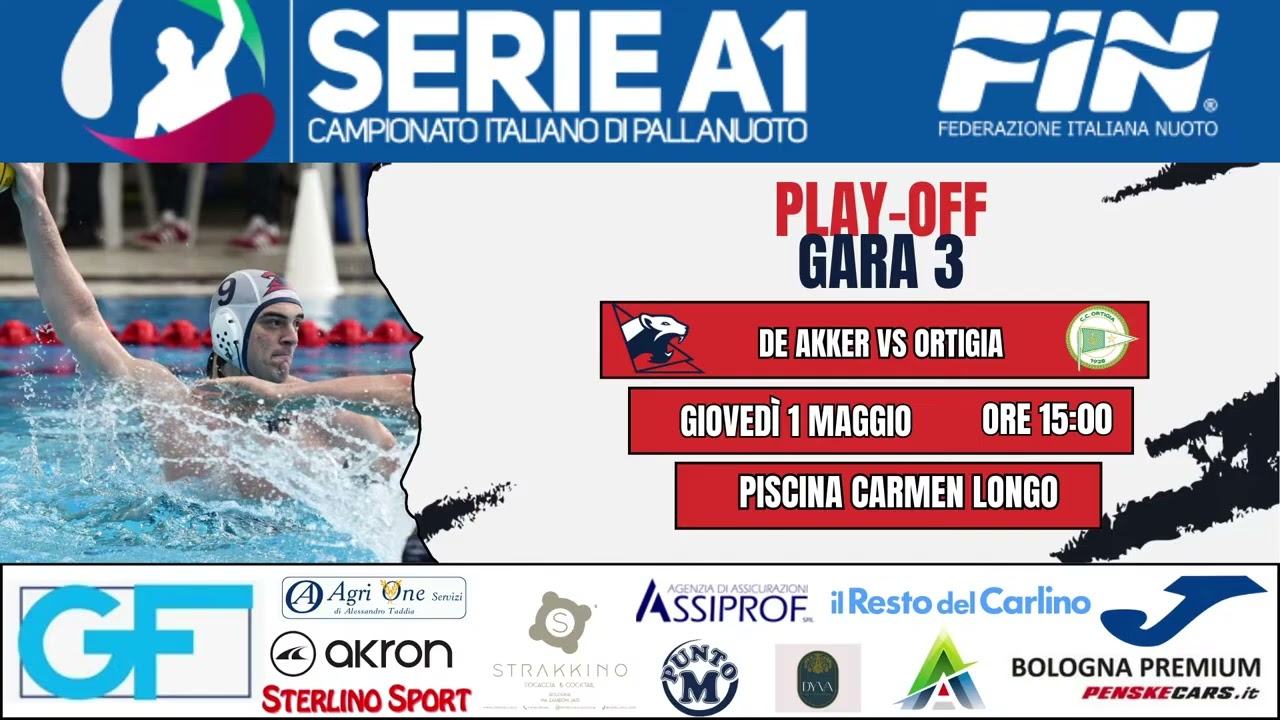 Bologna De Akker vs CC Ortigia - PLAY OFF GARA 3