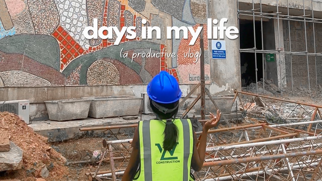 Days in my life 🚞| Work Trip, Construction Site in Ibadan, Puppies, Cooking, Temu haul