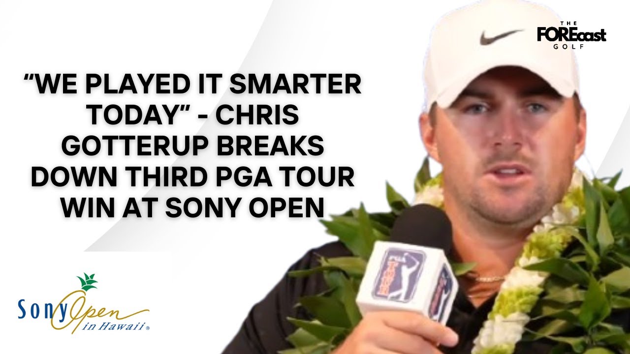 Крис Готтеруп рассказал о переломном моменте на турнире Sony Open 2026.