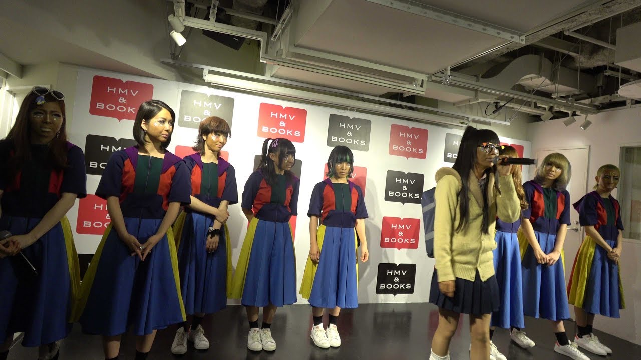 20180615 GANG PARADE(ギャンパレ)(ユイ・ガ・ドクソン) 「Like a virgin」 インスト in HMV&BOOKS