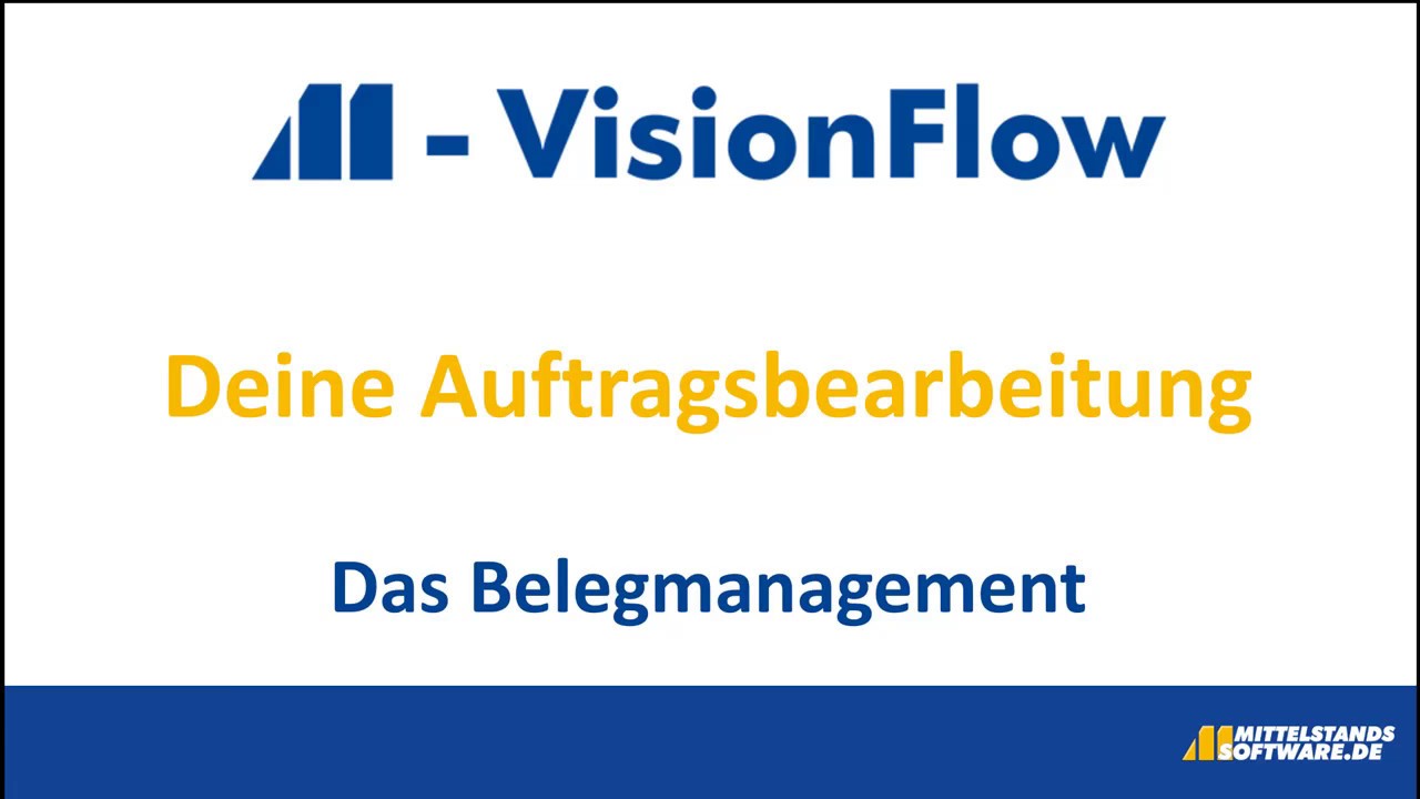 VisionFlow Belegmanagement I