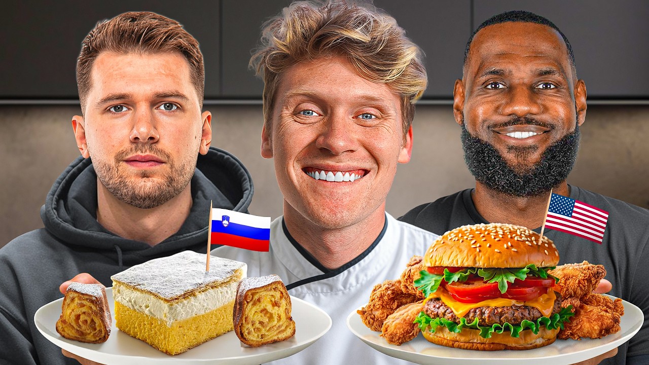 Мы попробовали еду ВСЕХ стран НБА!