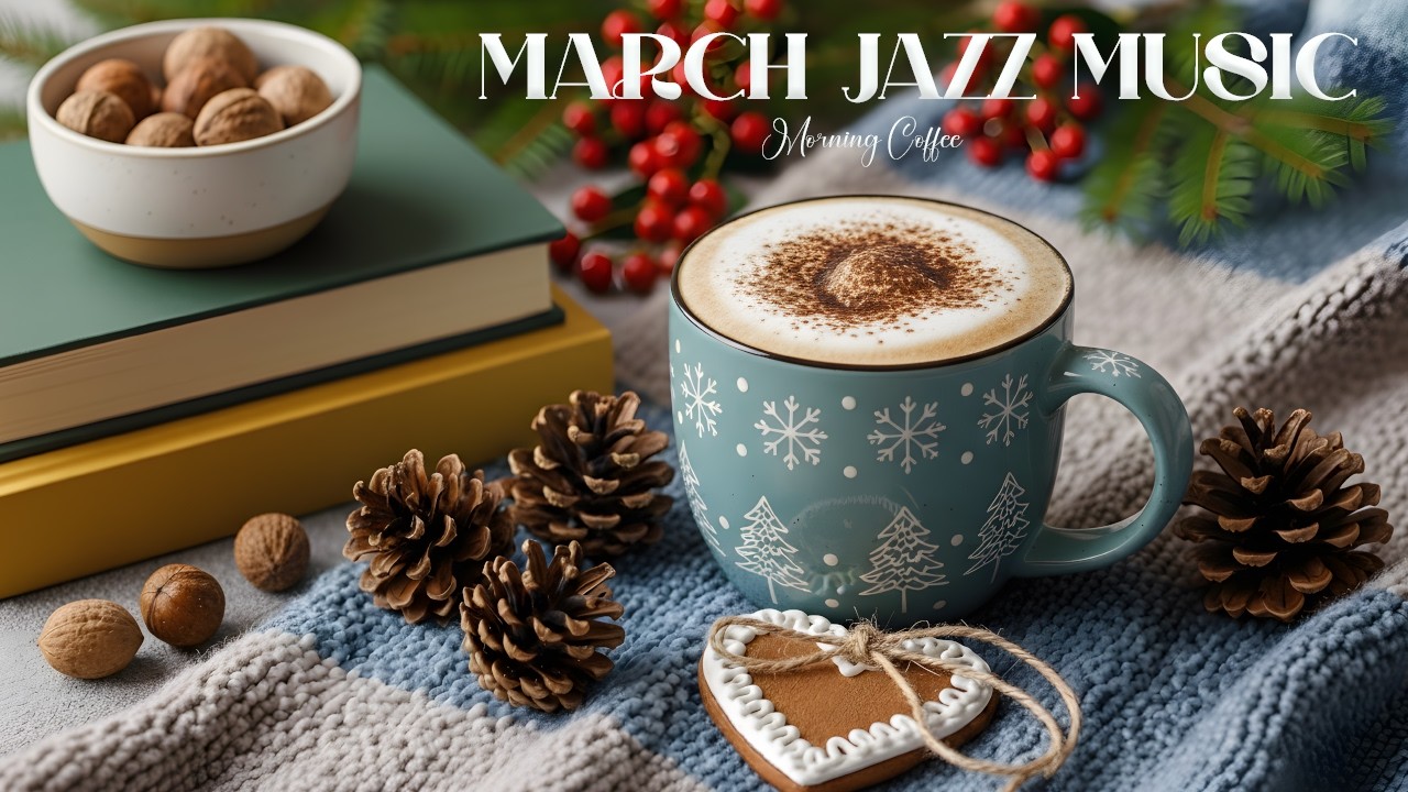 Positive March Jazz ☕ Soothing Bossa Nova Piano & Exquisite Coffee Jazz Music for Work & Focus
