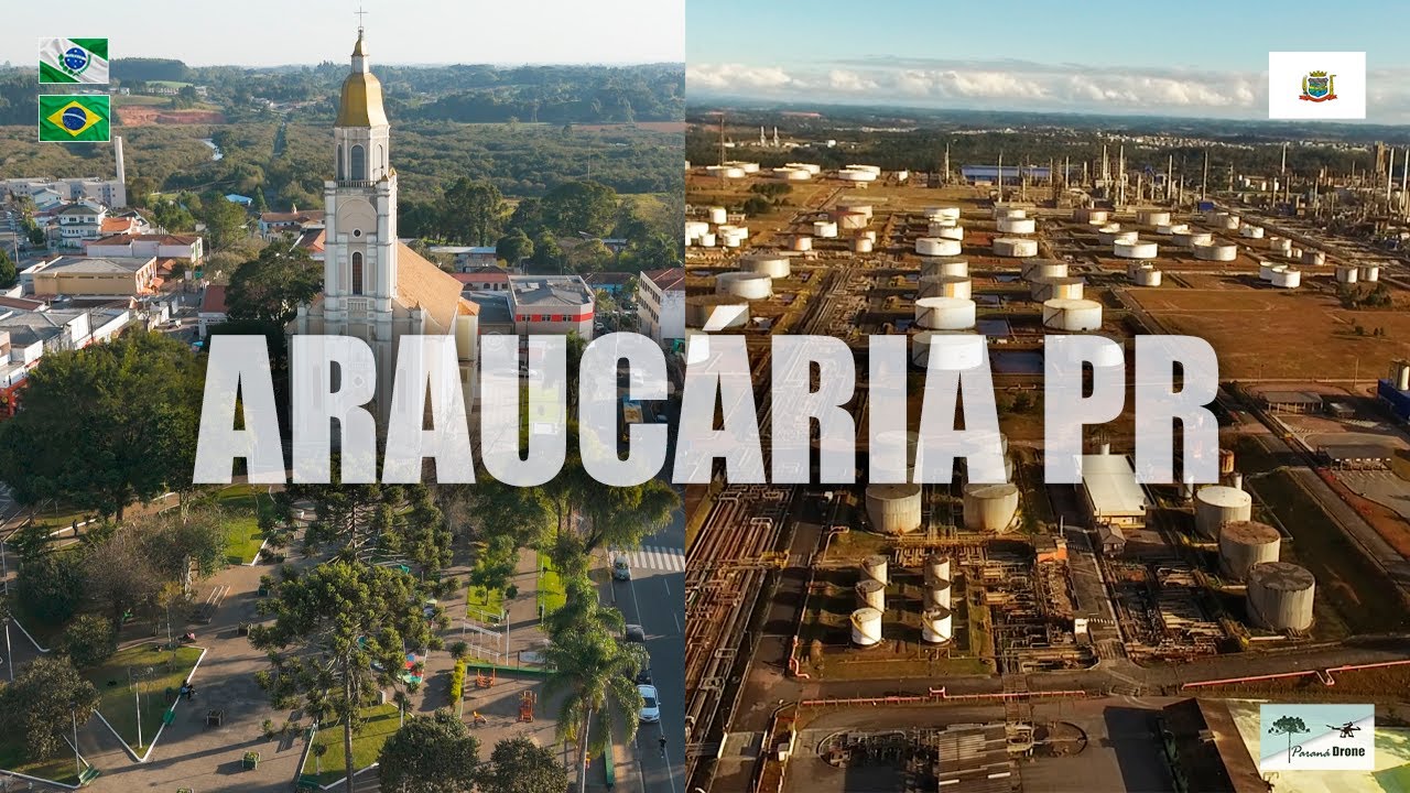 Aqui fica uma das MAIORES REFINARIAS do PAÍS! Conheça ARAUCÁRIA PR