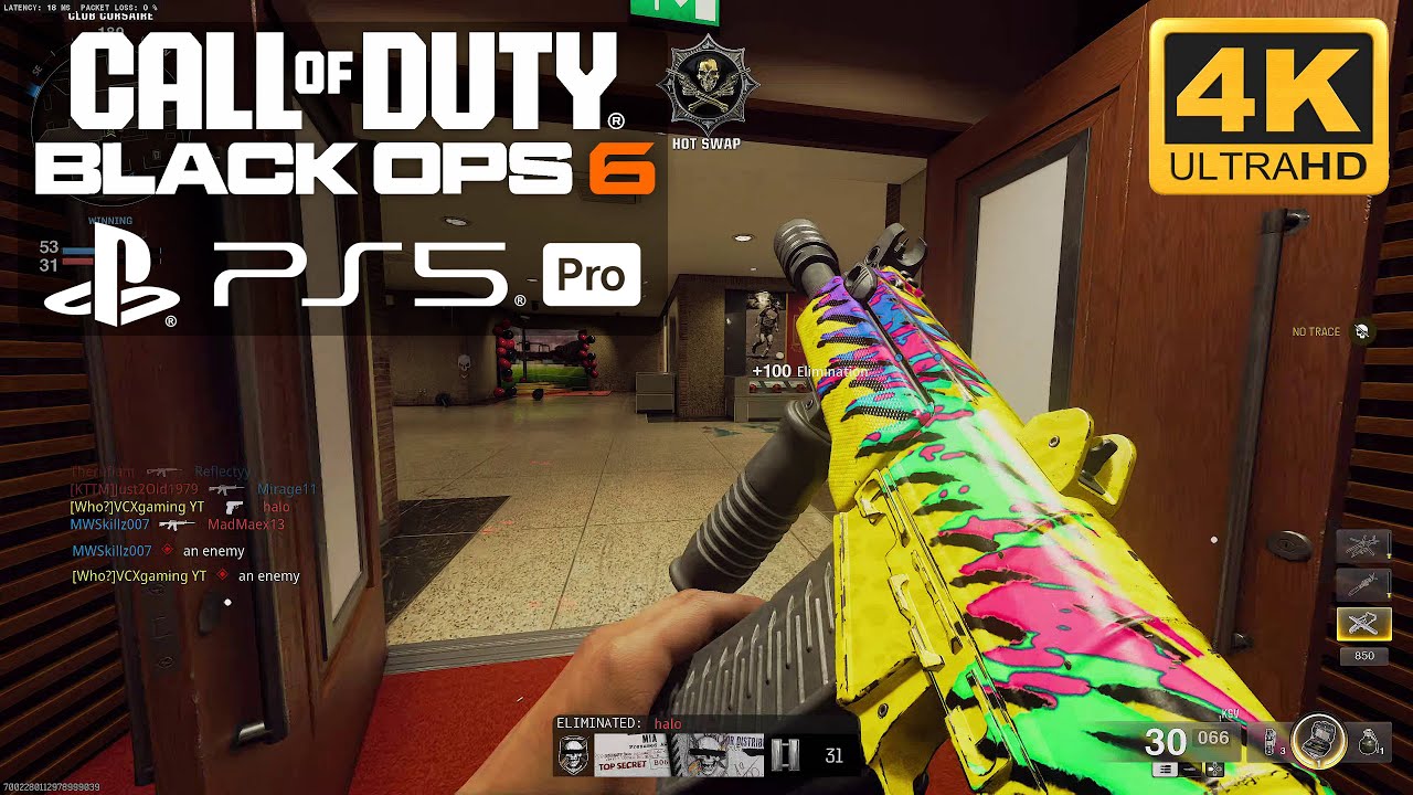 Call of Duty Black Ops 6 PS5 Pro Gameplay 4K