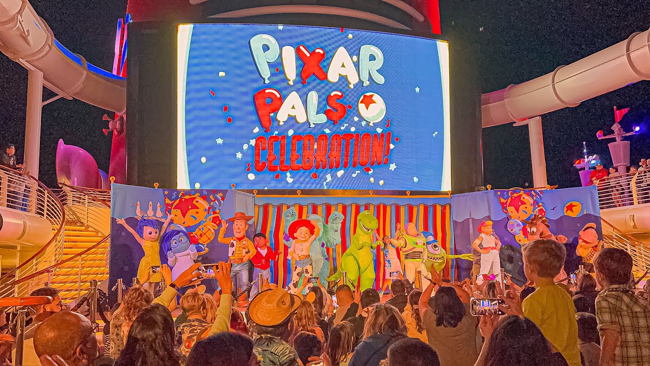 Pixar Pals Celebration Pixar Day at Sea aboard Disney Cruise Line Disney Fantasy