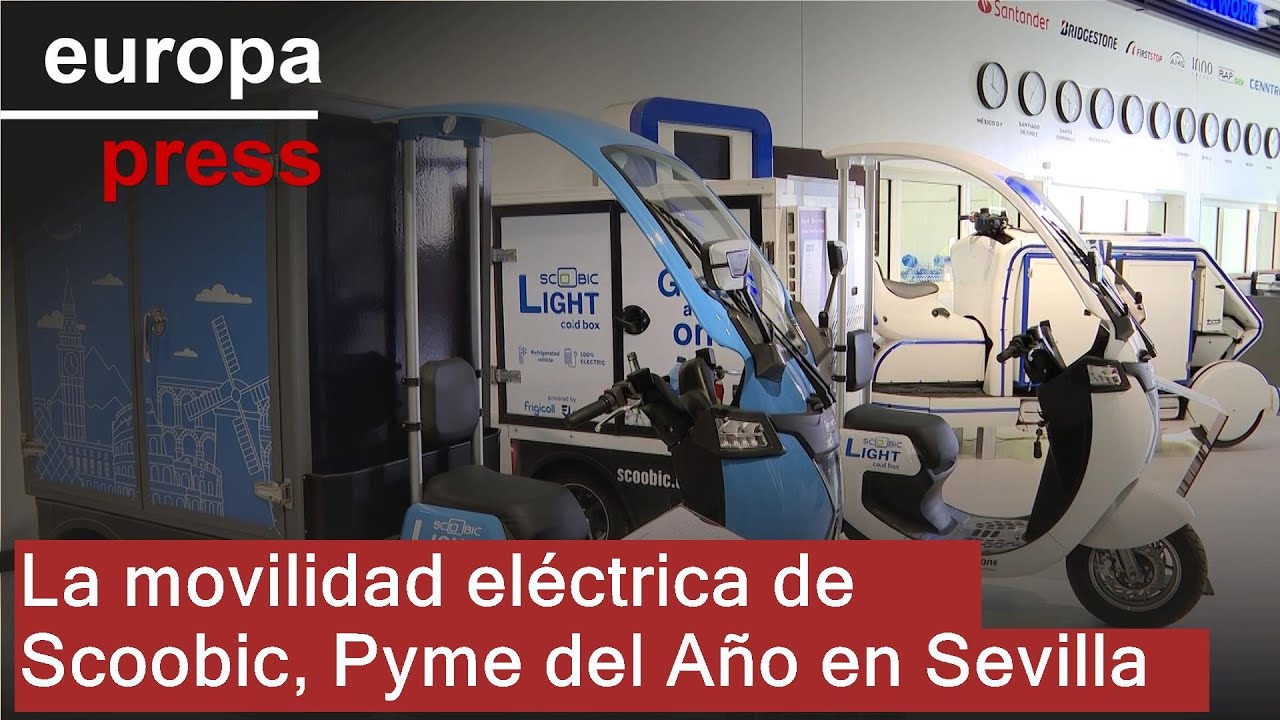 La movilidad eléctrica de Scoobic, Pyme del Año en Sevilla