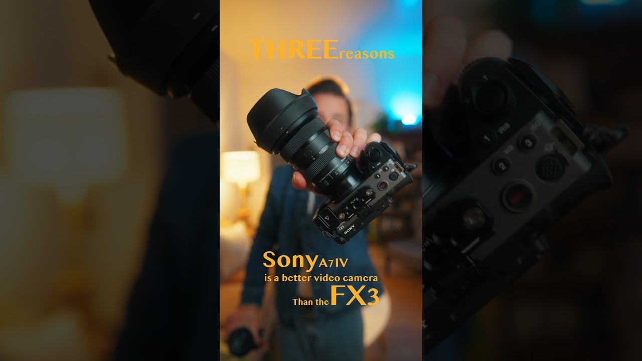 3 причины, почему A7IV лучше, чем FX3 #sonycamera #fx3 #a7iv