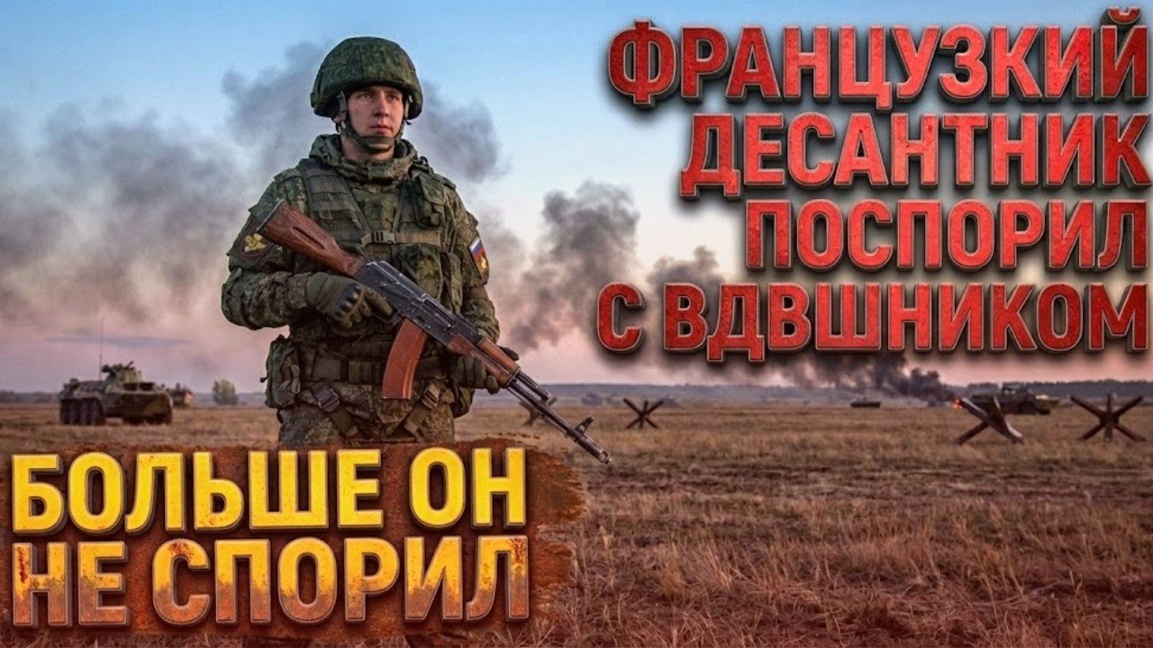 Французский десантник бросил вызов русскому на учениях ВДВ — ответ оказался неожиданным