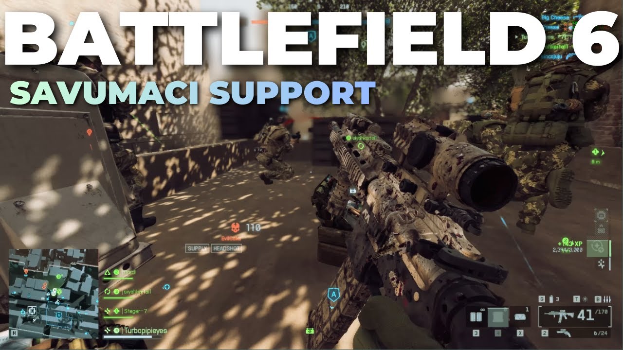 Savunmacı Support | Battlefield 6