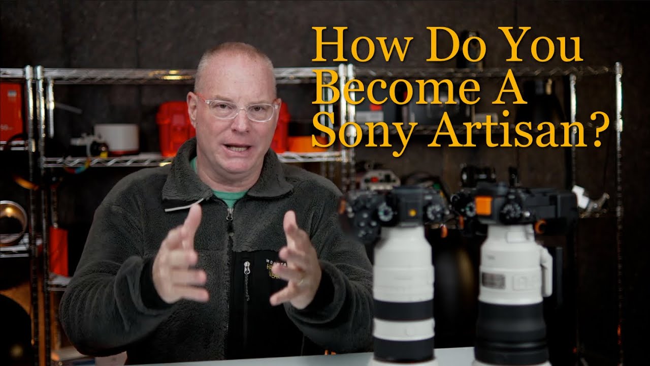 How do you become a Sony Artisan of Imagery?