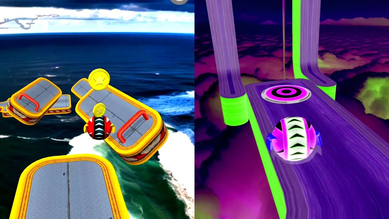 Going Balls: Reverse Night vs Normal &ndash; Ultimate Walkthrough Speedrun! (Android/iOS) #gaming