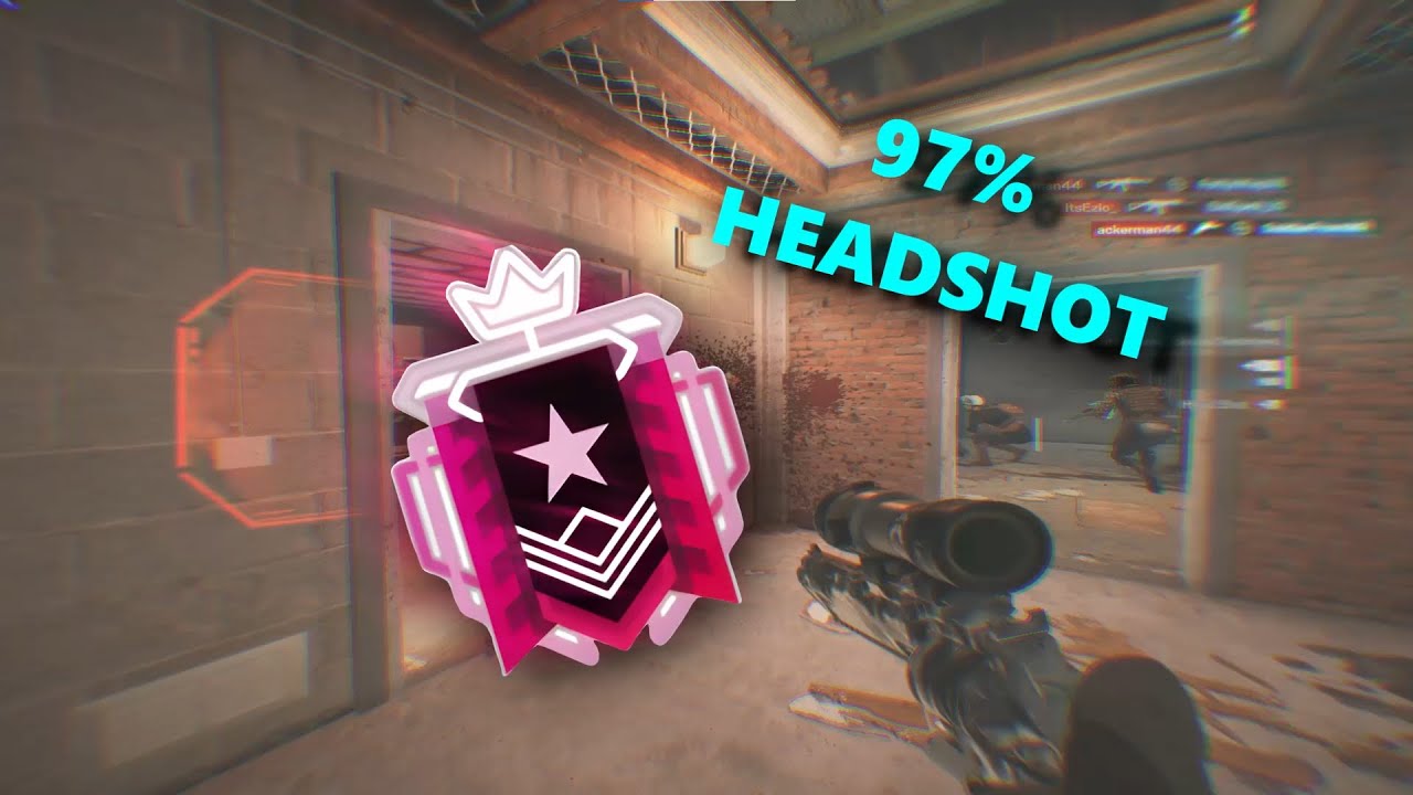 SMOOTHEST AIM in SIEGE X... (97% Headshot Rate)